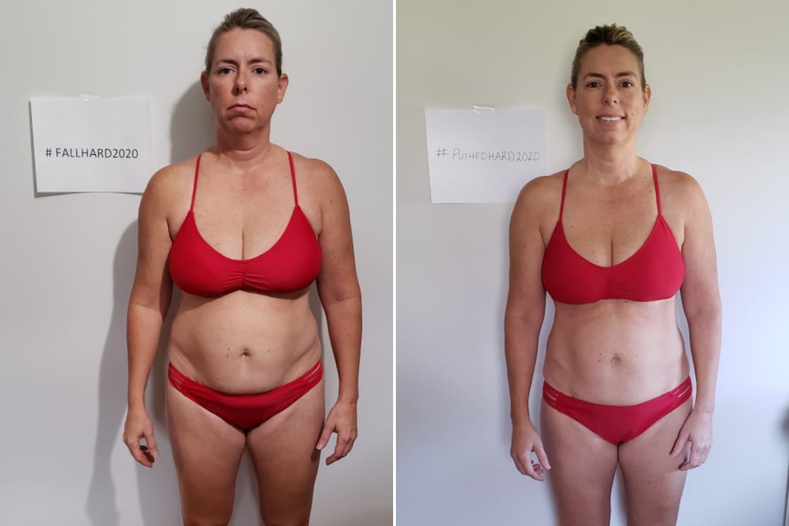 Amy Dreckman before and after
