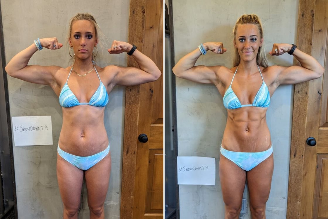 Rylee Meader before and after